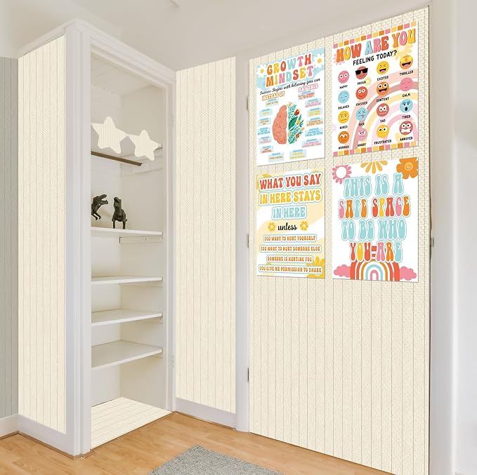 Inkspire White Wood Bulletin Board Paper Roll, 14.8FTx47IN Large Reusable - Image 7