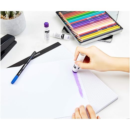 Amazon Basics Purple Washable School Glue Sticks - Image 5