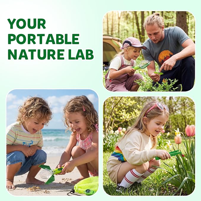 Kiditos Bug Catcher Kit for Kids, Outdoor Explorer STEM Toy - Image 9