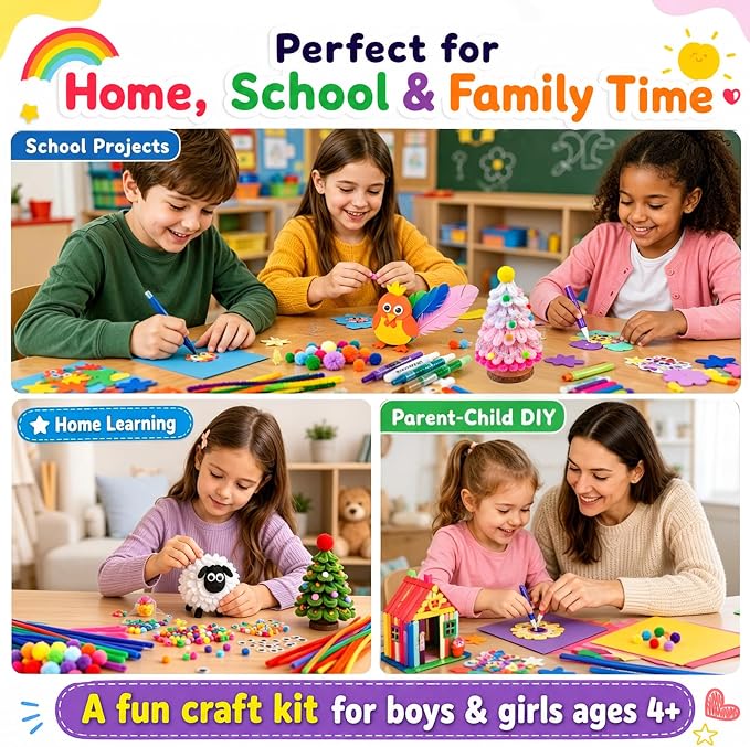 FUNZBO 1200pcs+ Craft Kits - Image 4
