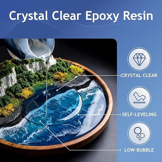 FDA Compliant Food Safe Epoxy Resin 1 Gallon Kit - Image 3