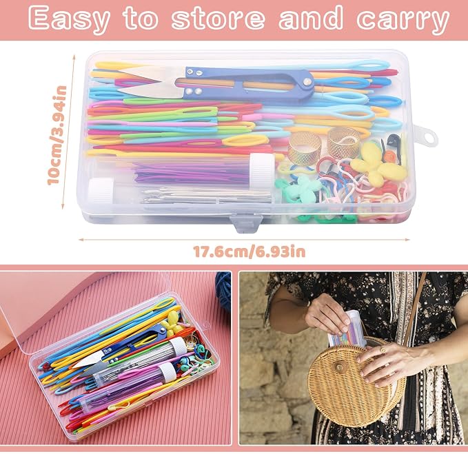 150 Pcs Yarn Needle Set, Bent Tapestry Needles, Darning Needles - Image 3