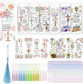 Dazoratix Clear Acrylic Bookmarks Blanks by Dazoratix