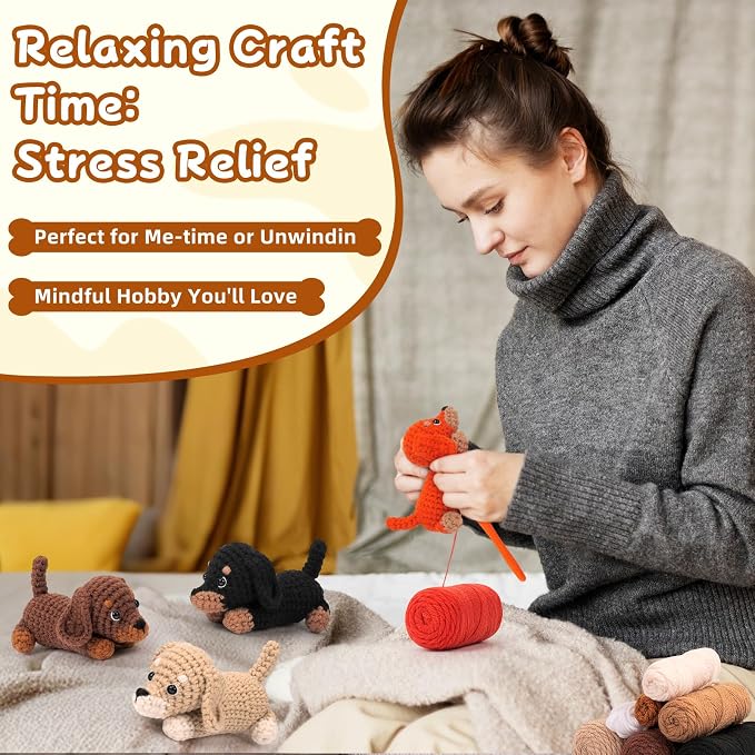 Crochet Kit for Beginners Adults - Image 7