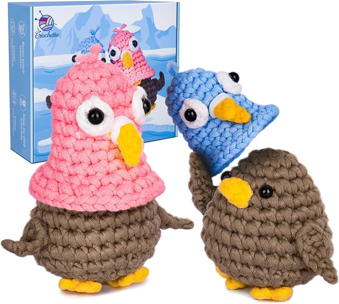 Crochetta Crochet Kit for Beginners, Crochet Kit by Crochetta