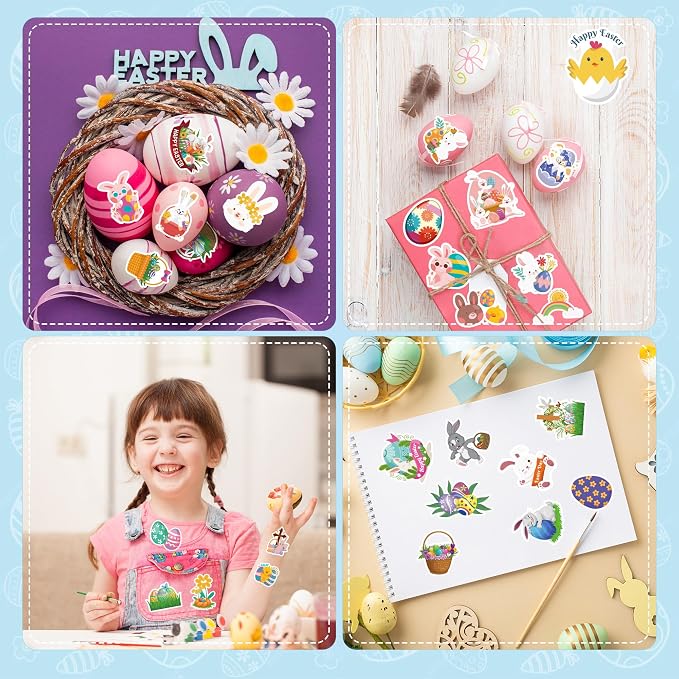 OHOME Easter Stickers for Kids - Image 4