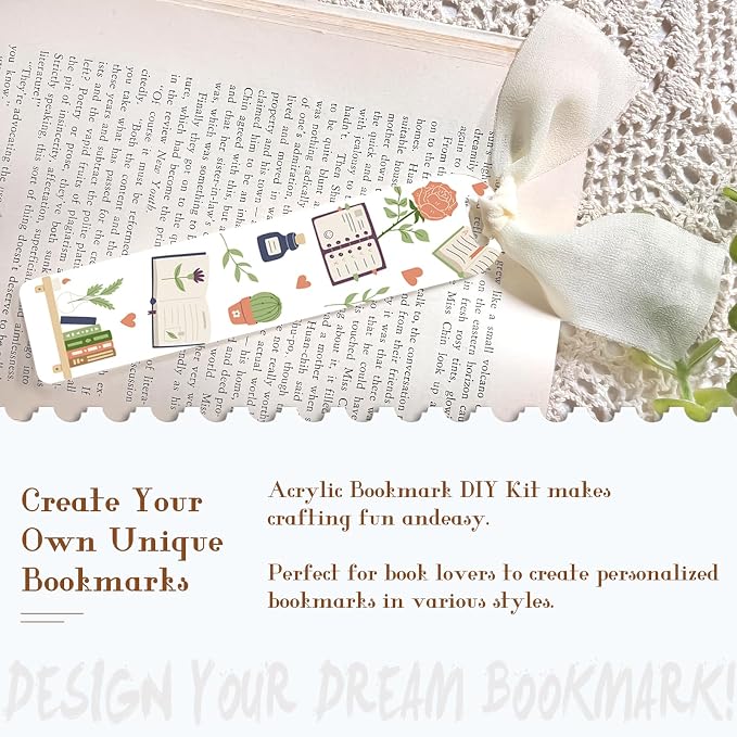 Dazoratix Book Lovers Acrylic Bookmarks - Image 5