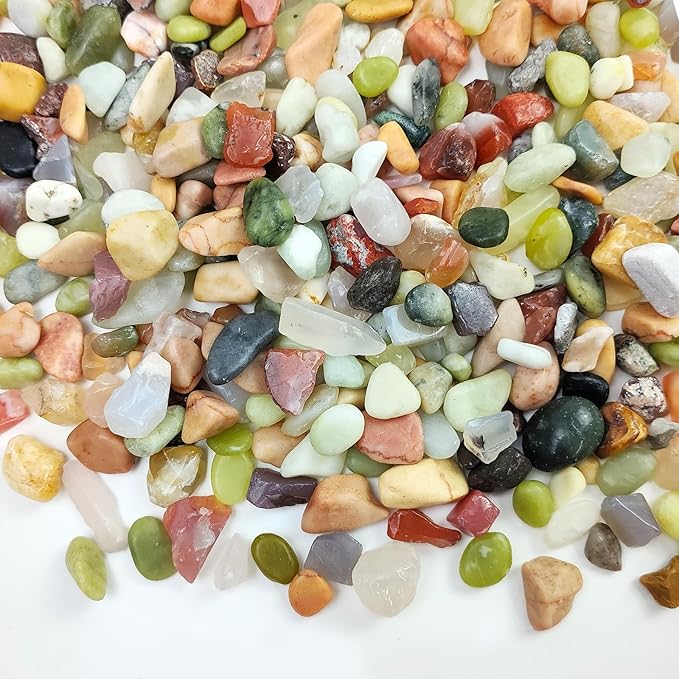 FANTIAN Succulent Rocks, 3/8 Inch Polished Pebbles by FANTIAN-GardeningMakesLifeBetter