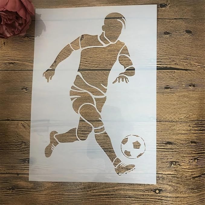 TIAMECH A4 Reusable Football Sports Stencil - Image 8