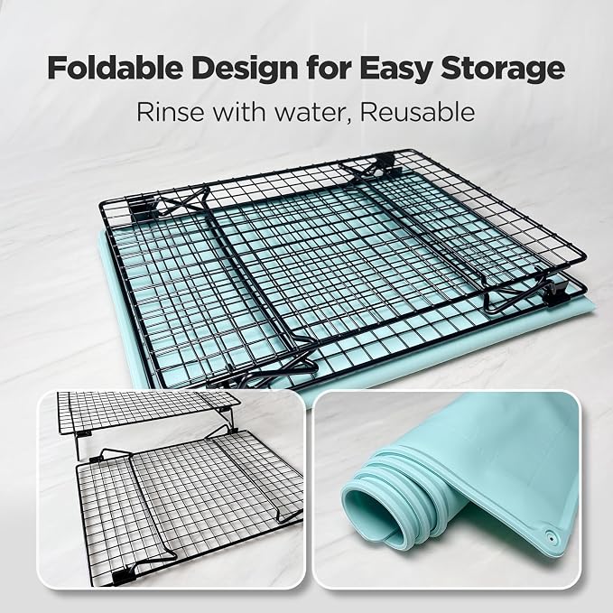 ​​Tie Dye Kit with 2 Steel Folding Brackets & Non-Slip Pad, Professional Tie - Image 5