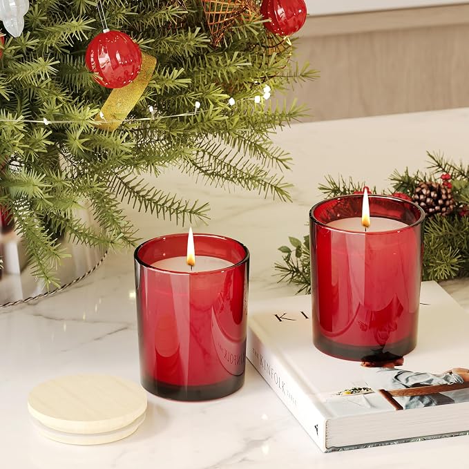 SHOWIN Thick Candle Jars for Making Candles 16 Pcs, 7 OZ Empty Jars - Image 6