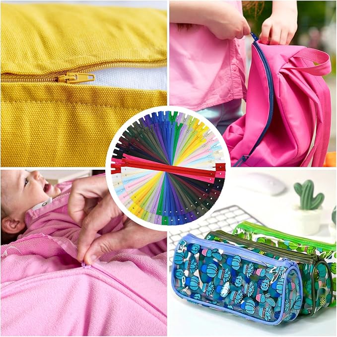 Zippers for Sewing, DOITEM Nylon Coil Zippers - Image 6