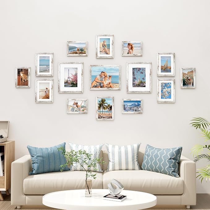 Vittanly 15 Pack Picture Frames Collage Wall Decor - Image 2