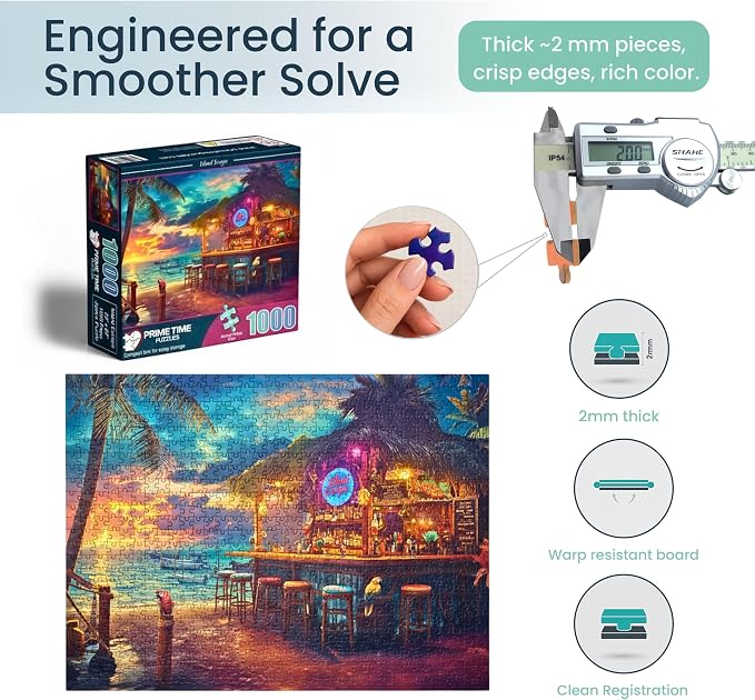 1000 Piece Jigsaw Puzzle for Adults - Image 2