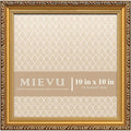 10×10 Picture Frame Gold by MIEVU