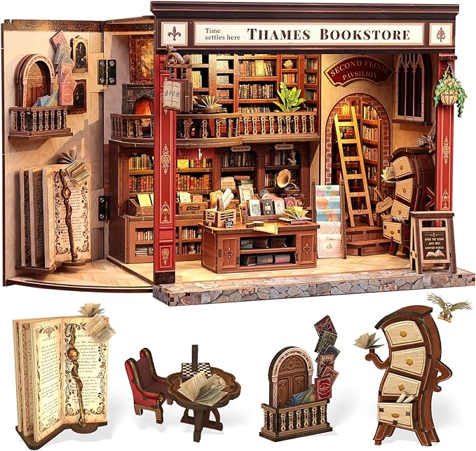 CUTEBEE Book Nook Kit by CUTEBEE