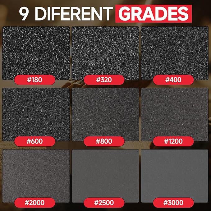 20 Pcs 3 x 4 Inch 320 Grit Sanding Sponge Set, Ultra Fine Sanding Sponges Pads, Soft Foam Hand Sander Block Wet Dry Sandpaper for Model Drywall Metal Wood Furniture Polishing
