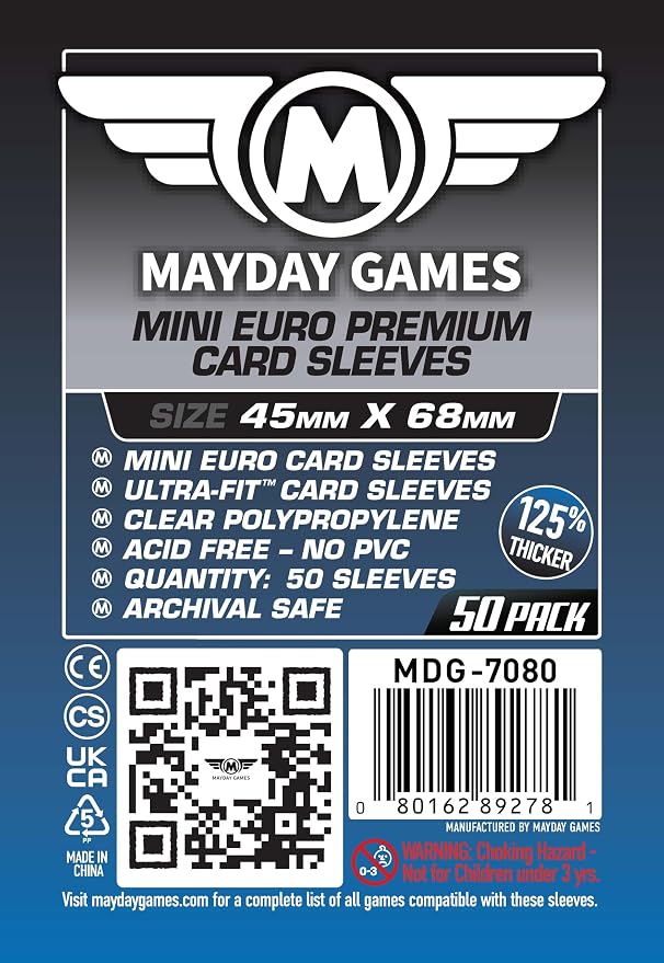 Mayday Games Robinson Crusoe Game Accessory- Premium Card Sleeve Bundle - Image 3