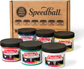 Speedball Fabric Screen Printing Ink Starter Set, 4 Fl Oz by SpeedballArt