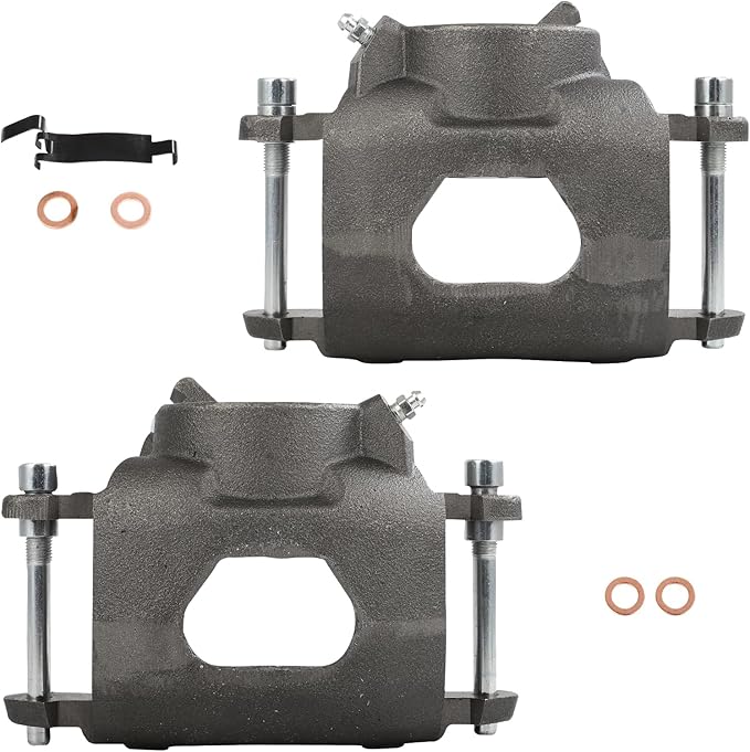 SCITOO 184040 184039 Front Left & Right Disc Brake Calipers Assembly Without Bracket For Buick For Skylark 1969-1972,For Chevy For Chevelle 1969-1972,For Chevy For El Camino 1971-1972