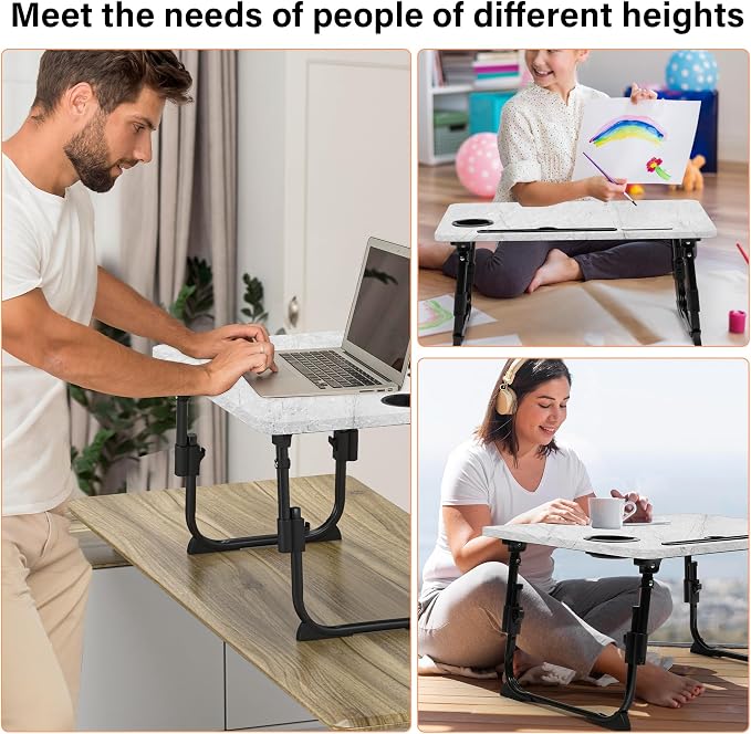 Lap Desk for Bed, Adjustable Laptop Desk - Image 6