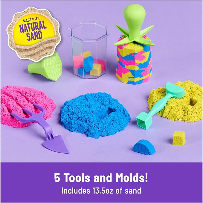 Kinetic Sand, Squish N’ Create Playset - Image 2
