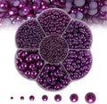 5600PCS Half Round Pearls Flatback Imitation Pearls by MLGDA