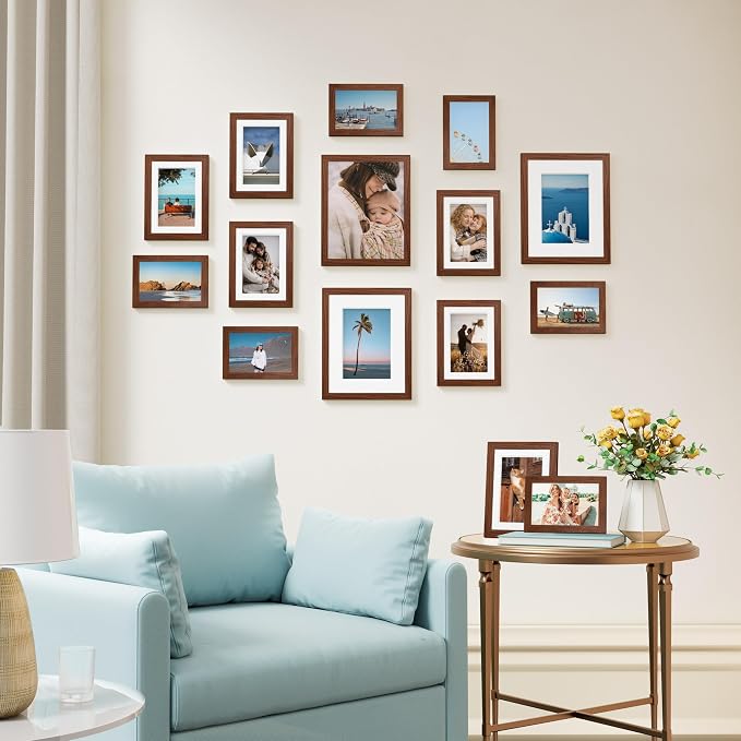 Vittanly 15 Pack Picture Frames Collage Wall Decor, Gallery Frame Set - Image 4
