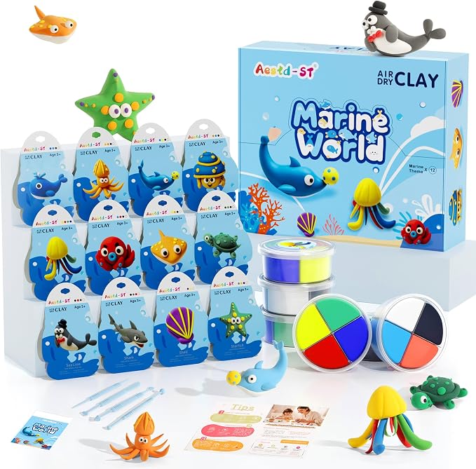 Air Dry Clay Kit by Aestd-STqualityclay