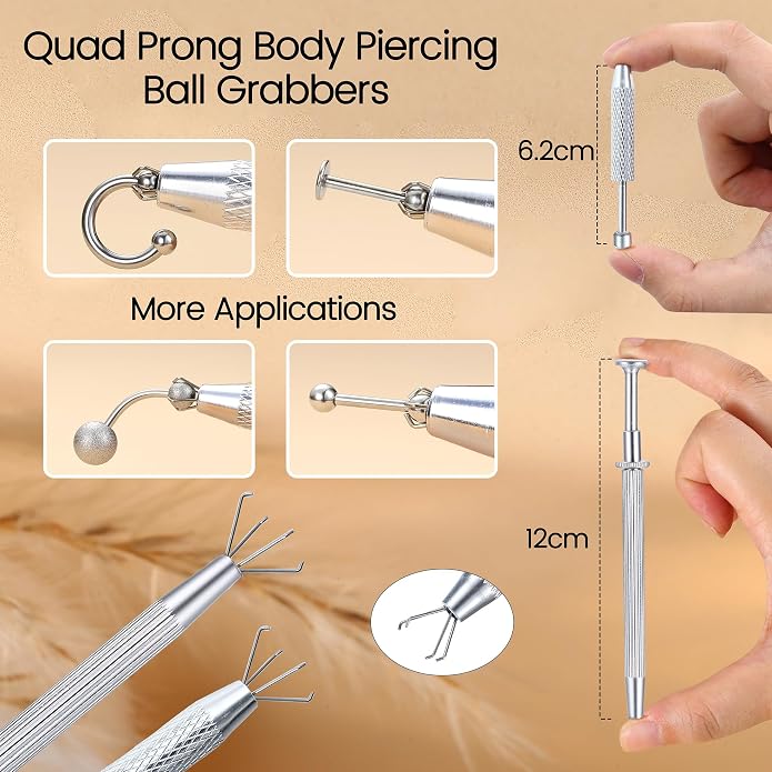 GEMQUEEN Piercing Taper Ball Grabber Tool - Image 2