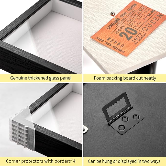 3x3 Mini Shadow Box Picture Frame - Image 5