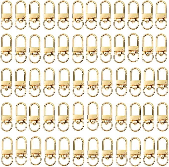 Keychain Clasp Keychain Clip Accessories Bulk 60pcs Colorful Lobster Claw Clasps by Cmidy