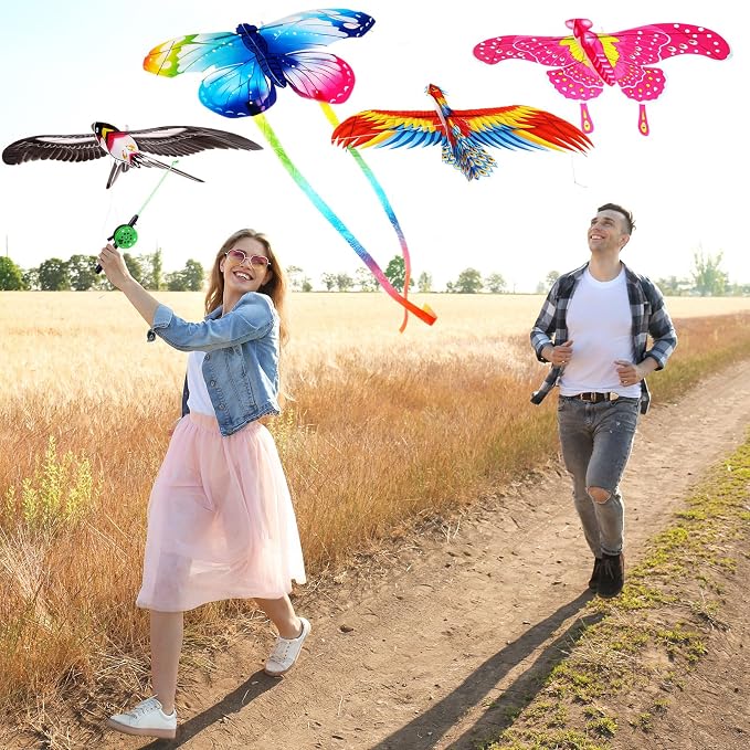 Simgoing 6 Pcs Mini Fishing Rod Kite - Image 6
