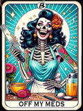 CHWGLFGG 5D Diamond Art Kits for Adults Beginners, Skull Skeleton Chef Diamond by CHWGLFGG