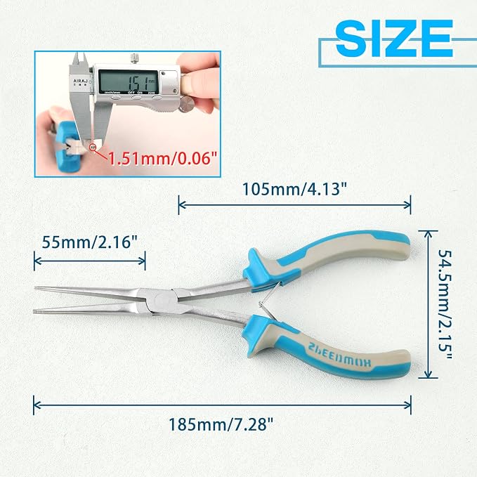 SPEEDWOX Long Reach Needle Nose Pliers - Image 6