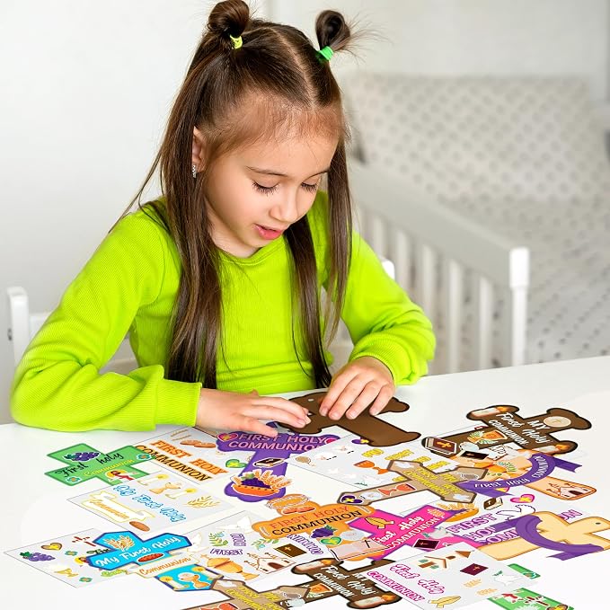 3sscha 40 Packs First Holy Communion Craft Kit - Image 4