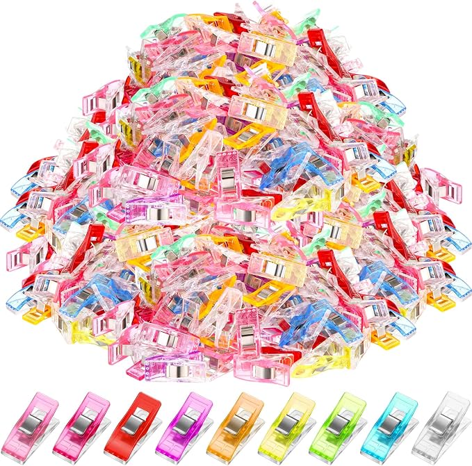 Beeveer 600 Sewing Clips for Fabric and Quilting by Beeveer