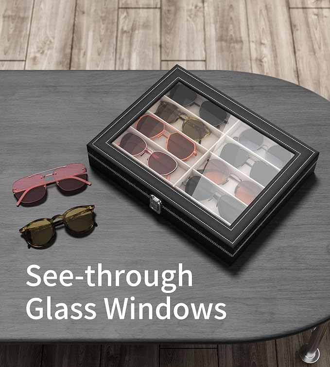 NEWLOOP 10/30 Slots Sunglass Organizer - Image 6