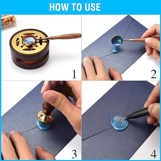 Wax Seal Stamp Kit - Image 3