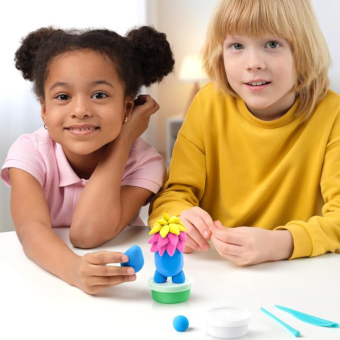 HEY CLAY Set - Colorful Modeling Air Dry Clay Kit - Image 5