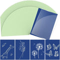 Cyanotype Kit with 50 Sheets Sun Print Paper & Acrylic Panel, Solar Printing by Prudiut
