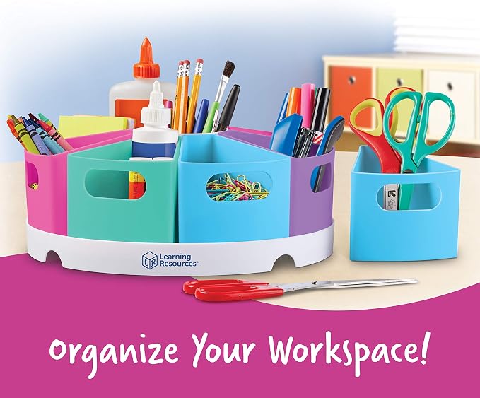 Learning Resources Create-a-Space Storage Center Pastel - Image 3