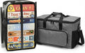 Board Game Bag with Multi-Pockets – Convertible Tote & Shoulder Carry, Includes by AmazingFair