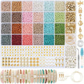 TEXGIZRLY 3mm Seed Bead for Bracelets Making Friendship Bracelet Making Kit | by TEXGIZRLY