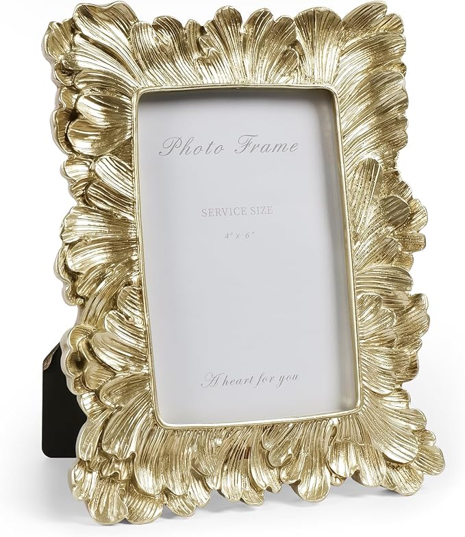 Cuspin Vintage 4x6 Picture Frame, Elegant Retro Photo Frame by Cuspin