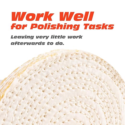 6x1x1 Inch Sisal Polishing Wheel, 150×25mm