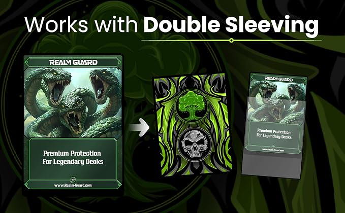 100ct Textured Matte TCG/MTG Card Art Sleeves - Image 4