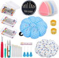 Sewing Pin Cushion Kit, Wrist Pin Cushions by Zlulary