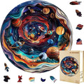 Wooden Puzzles Adults, 3D Vision Wooden Puzzle Adult 100 Pieces, Unique Animal by Jollitot