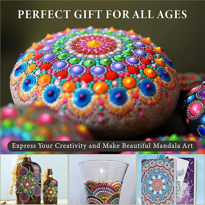 MoonGarden Mandala Rock Painting Kit - Image 5